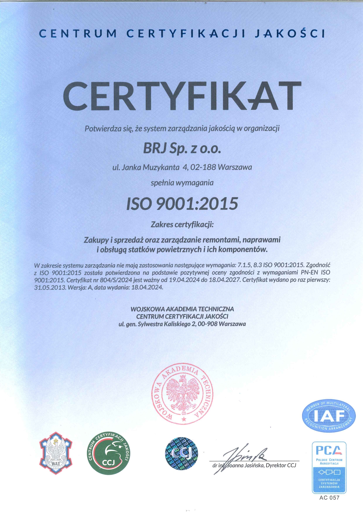 ISO 9001:2015